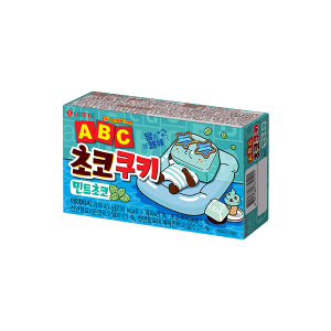 [초코]ABC초코쿠키 민트 43G